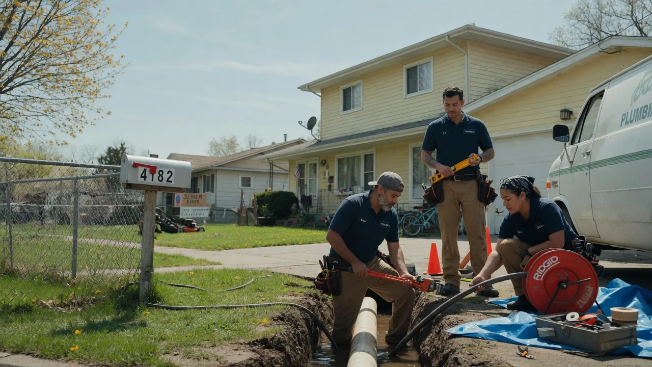 Gas Line Repair in Renault, IL near me